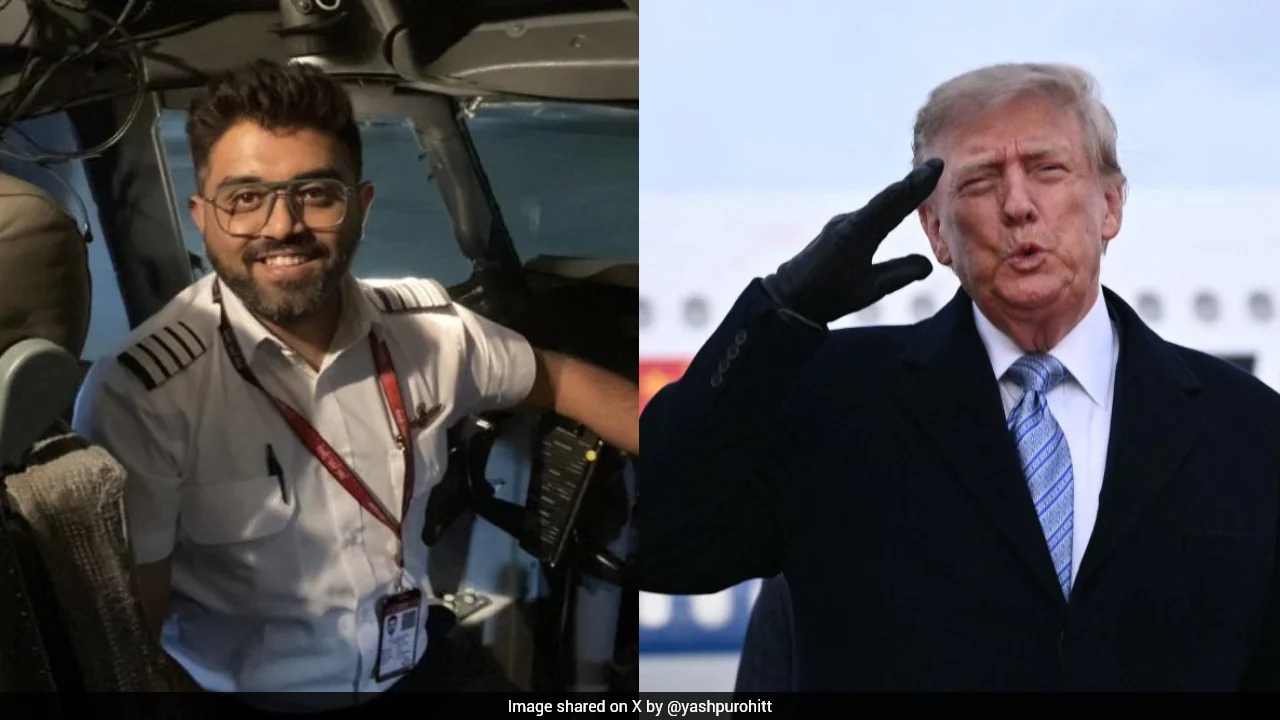 "Was In Very Bad Shape But...'': Trump Praises flydubai's 'Hero' Indian Pilot