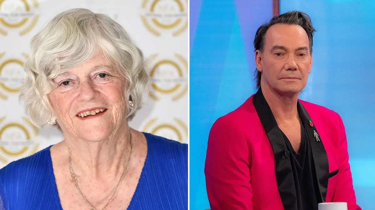 Craig Revel Horwood reveals final words to Ann Widdecombe days before 'terrible' death