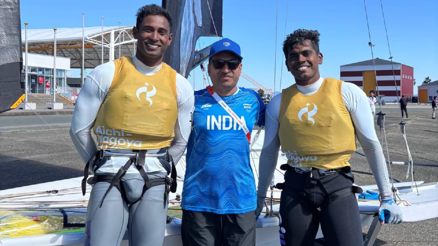 He lost his father in 2018. On Thursday, he won India sailing silver