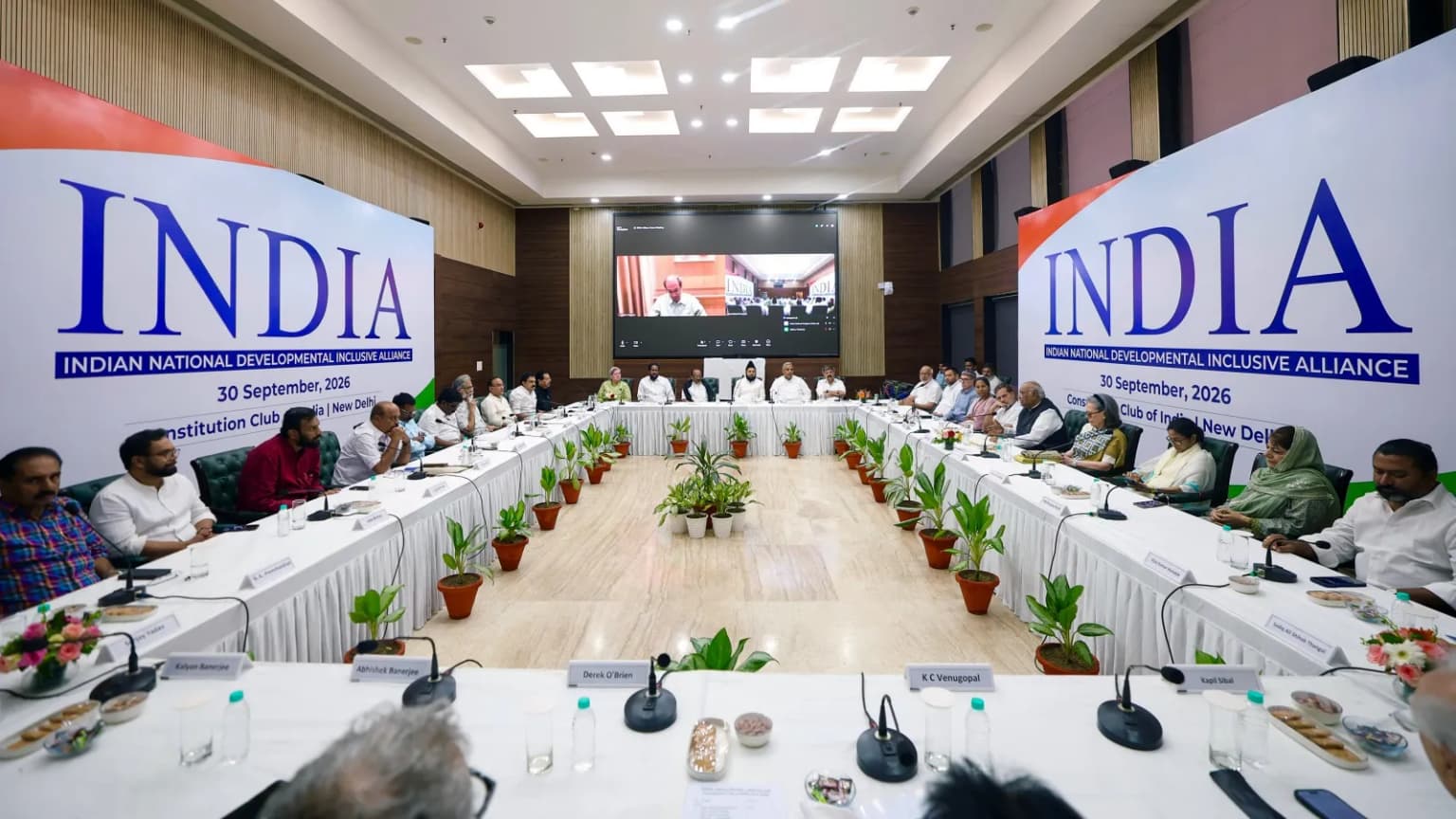 Inside INDIA huddle: Fight to finish against BJP, says Rahul; Mamata for larger Opposition