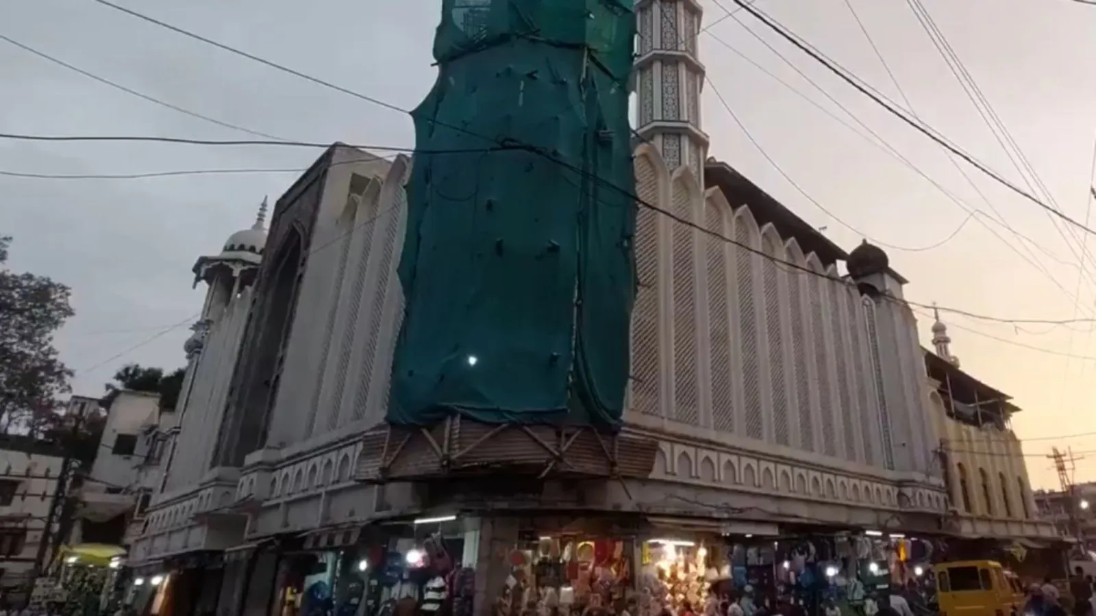 Portion of historic Ujjain mosque suffers damage during road-widening work