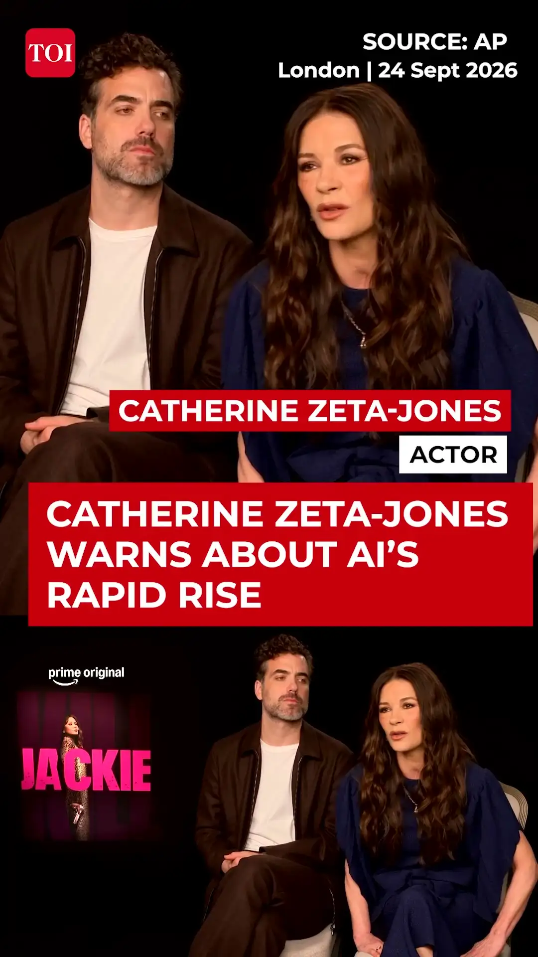 Catherine Zeta-Jones WARNS About AI’s Rapid Rise: ‘There’s NO Guardrails’