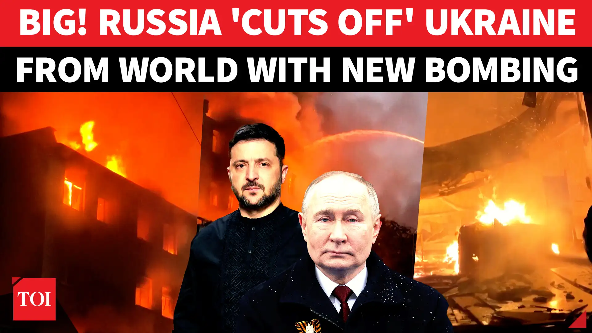 Russia's Big Assault On Ukraine; Internet Infra Comes Under Fire; Key Data Centres Knocked Out