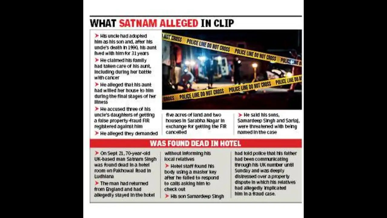 NRI blames relatives for his death in video