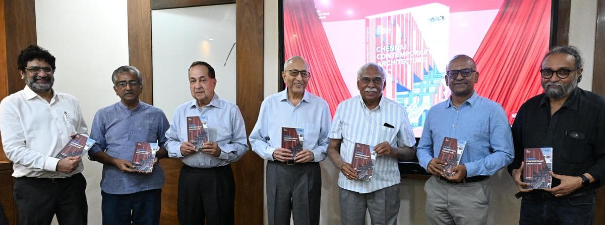 Book documenting contemporary architecture of Chennai released