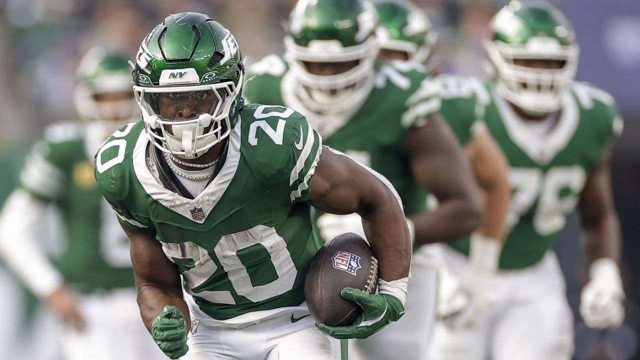 Jets running back Breece Hall ruled out vs. Lions with thigh injury