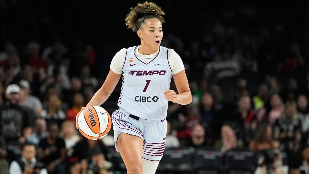 Tempo's Rice named to AP WNBA All-Rookie team, Aces' Wilson wins Player of the Year