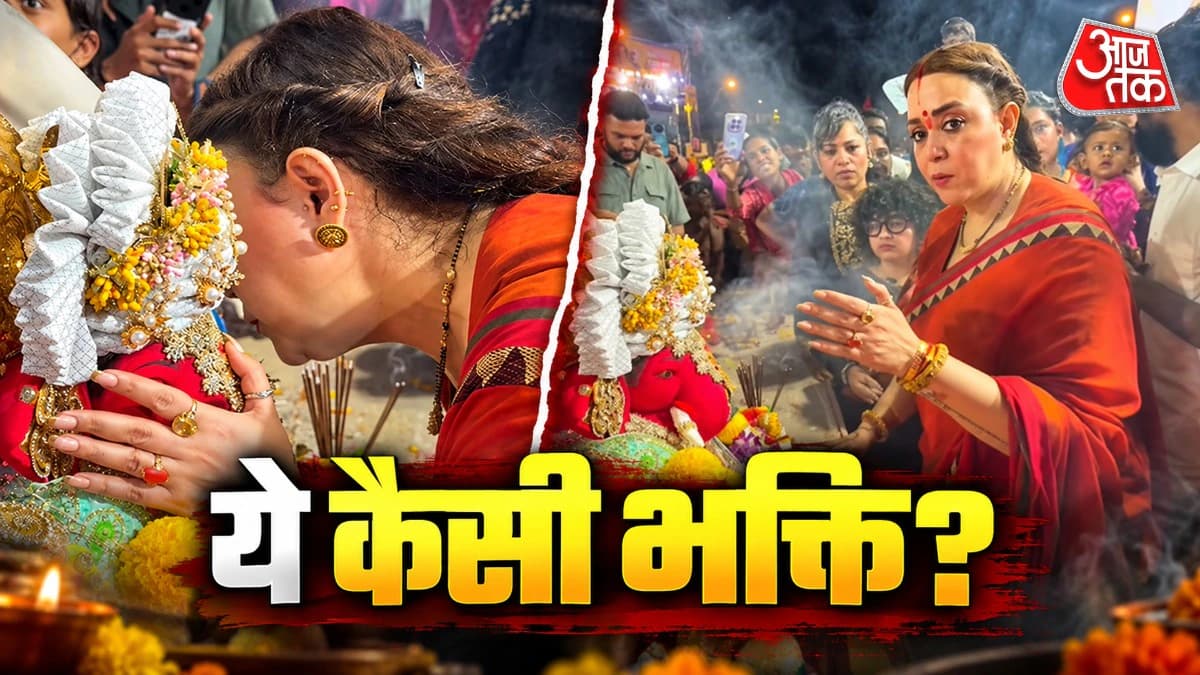 खाते-खाते की बप्पा की पूजा! ट्रोल हुई कोरियोग्राफर की 'क्रिश्चियन' पत्नी, यूजर्स बोले- जल्दी क्या थी