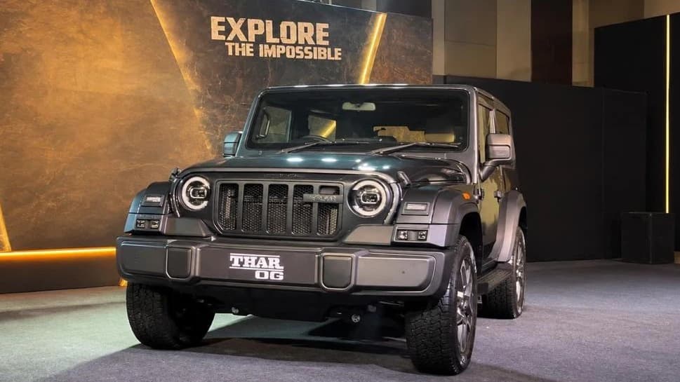 Mahindra का धमाका, लॉन्च की THAR OG, इतने रुपये रखी है कीमत