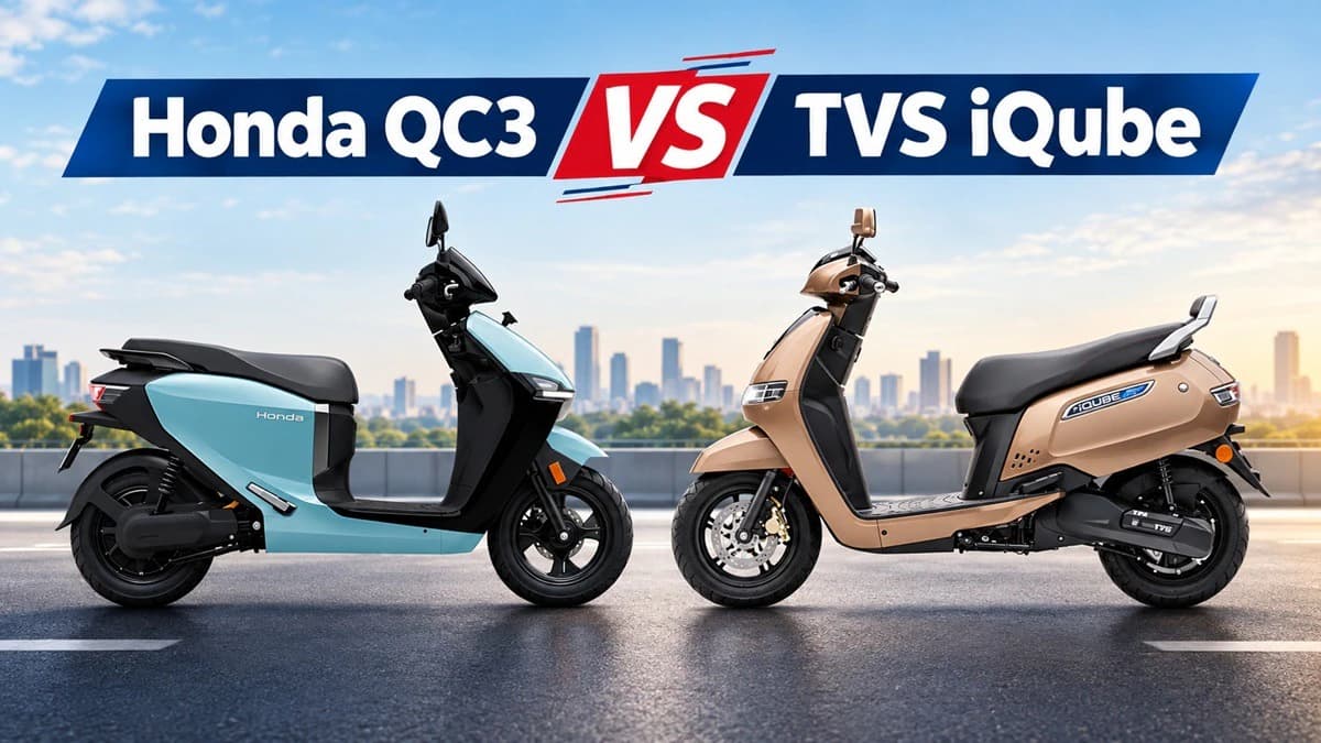 Honda QC3 vs TVS iQube: 50 पैसे से भी कम खर्च, कौन-सा स्कूटर खरीदना चाहिए