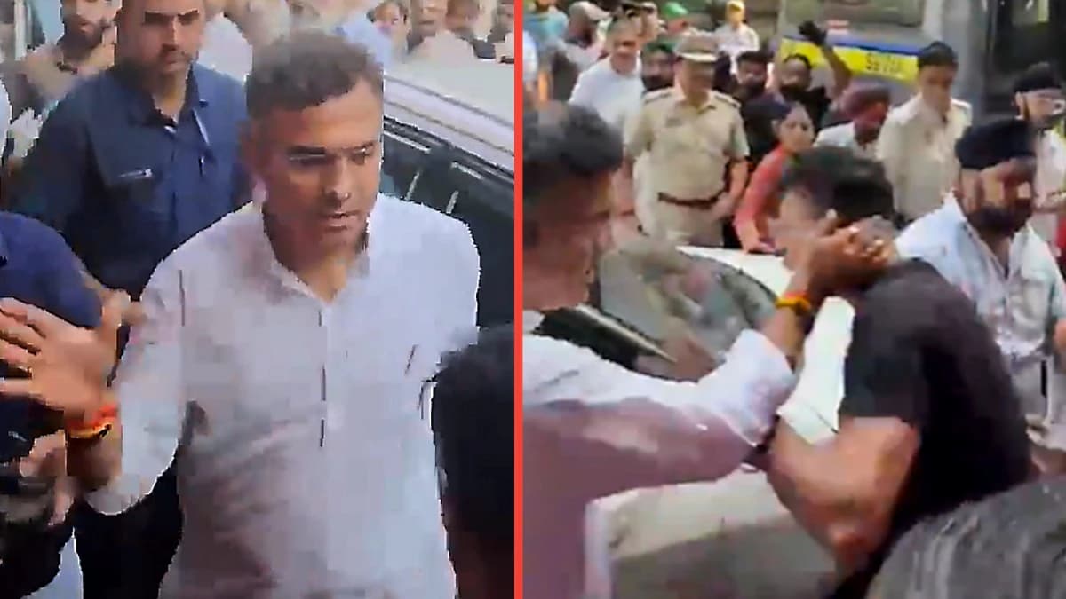 प्रवेश वर्मा ने जिस शख्स को मारा थप्पड़, उस पर पहले भी FIR, बीजेपी ने बताया 'AAP का गुंडा'