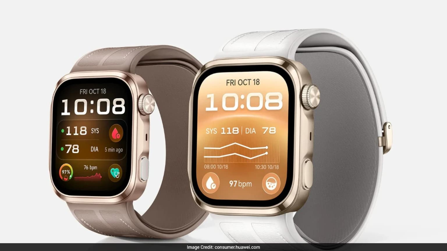 Huawei Launches Smartwatch With Inflatable Blood Pressure Cuff