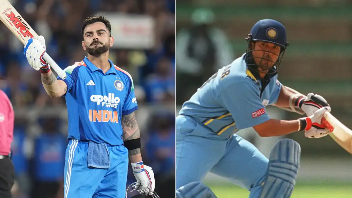 Virat Kohli Shatters Two Sachin Tendulkar Records In Stunning ODI Knock
