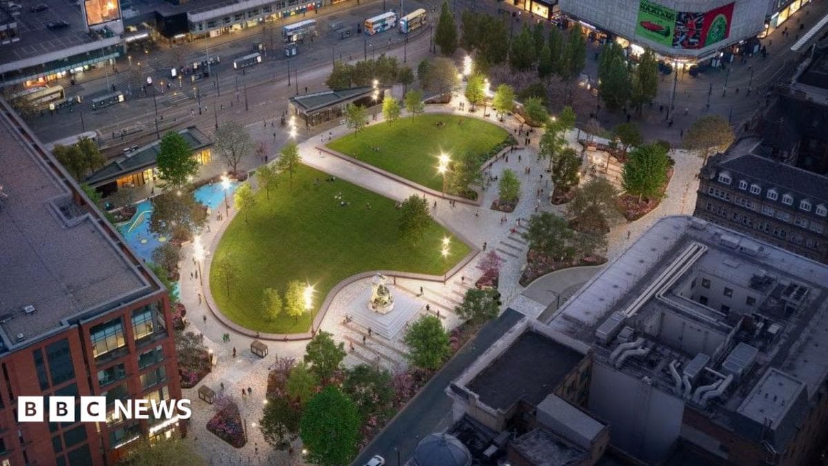 Manchester's Piccadilly Gardens to be transformed