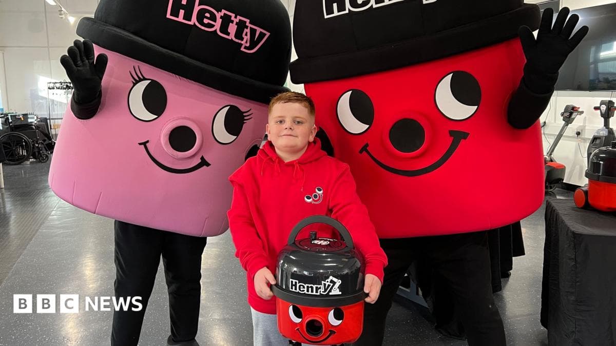 Henry superfan from Melksham shows off 35-strong vacuum collection