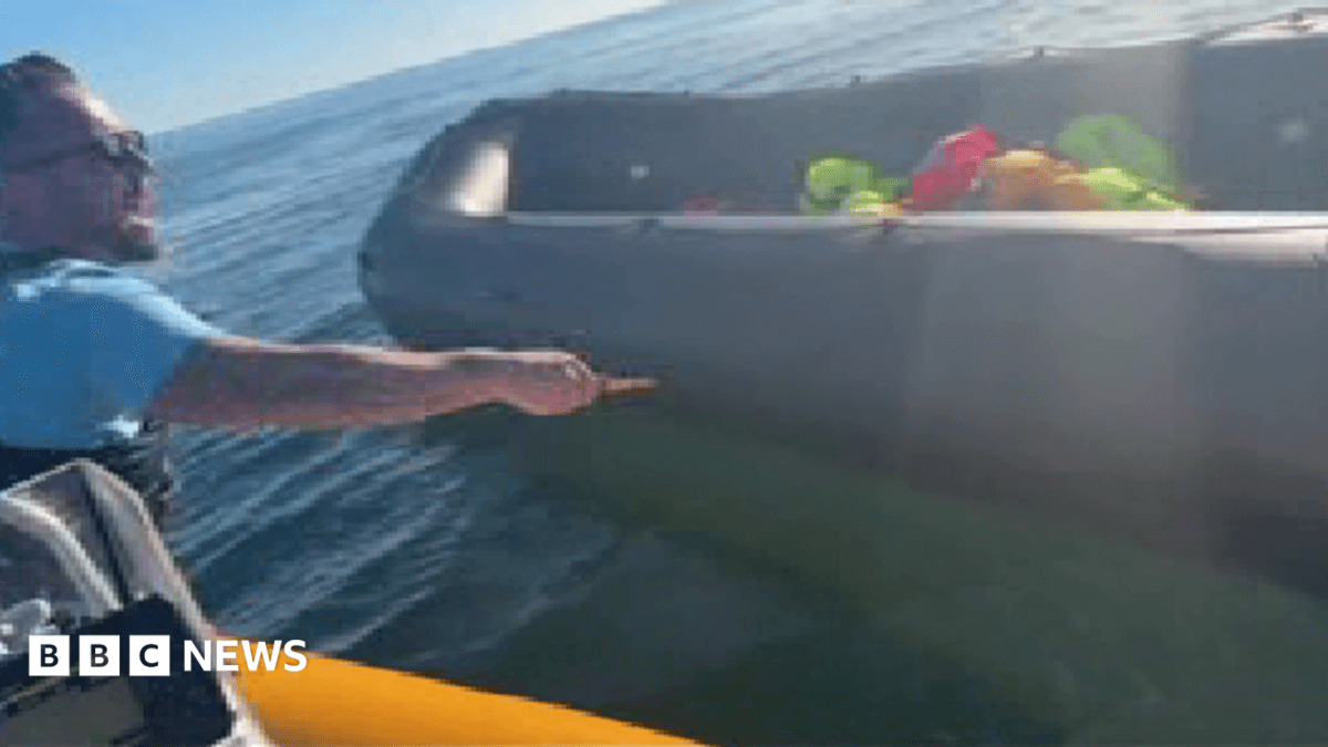 Anti-migrant activist Daniel Thomas charged after dinghy slashed in Channel