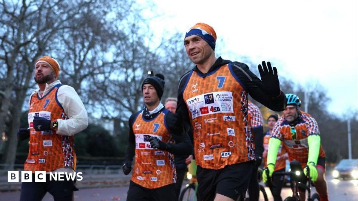 Kevin Sinfield praised for MND impact ahead of 7 in 7 challenge