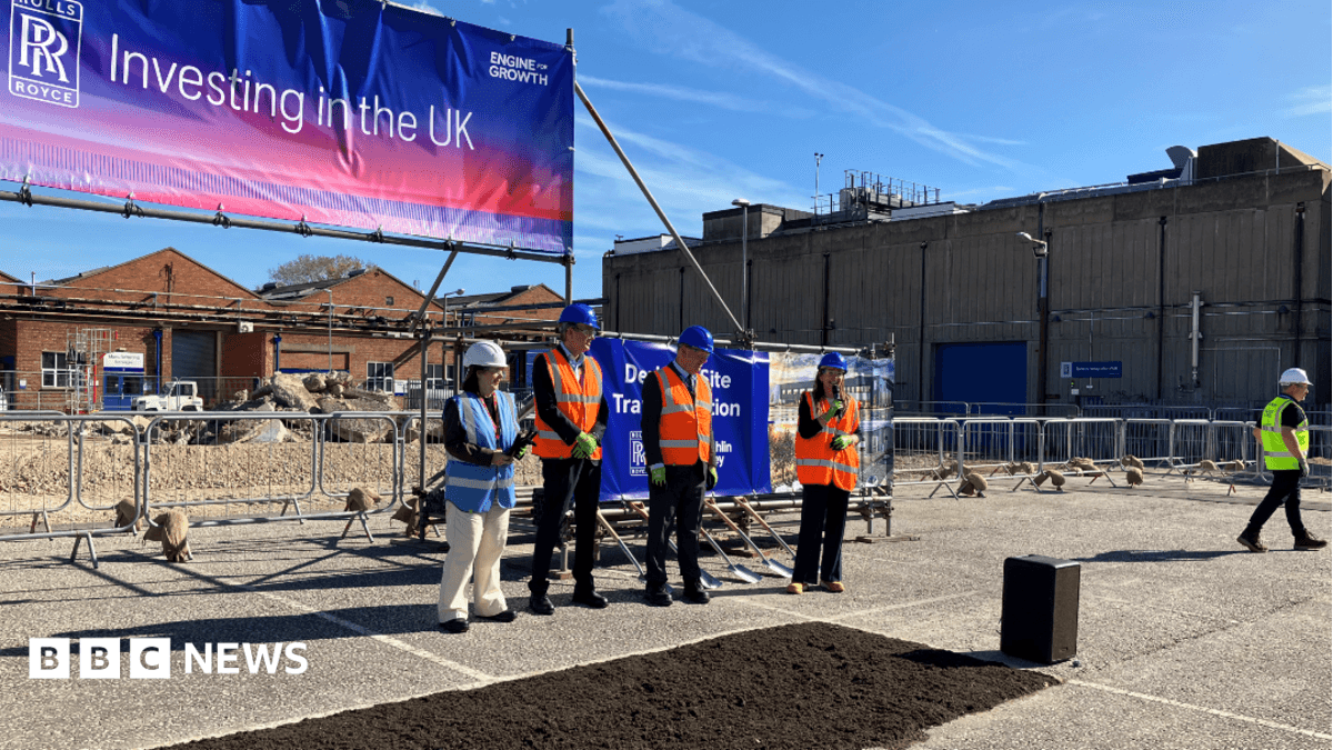 Construction begins on new £112m Sinfin Rolls-Royce facilities