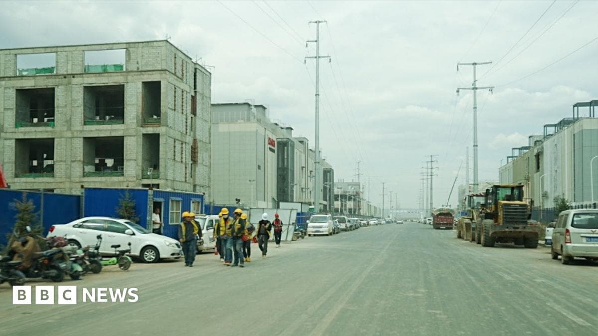 China AI: Data centres rise from the rolling plains of Inner Mongolia