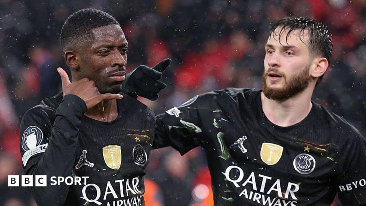 Ballon d'Or: PSG's Ousmane Dembele and Khvicha Kvaratskhelia back each other for prize