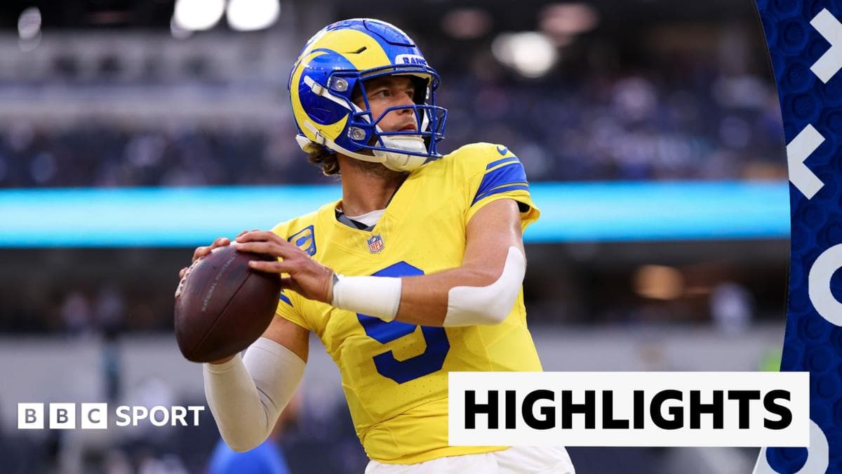 NFL highlights: New York Giants 6-28 Los Angeles Rams