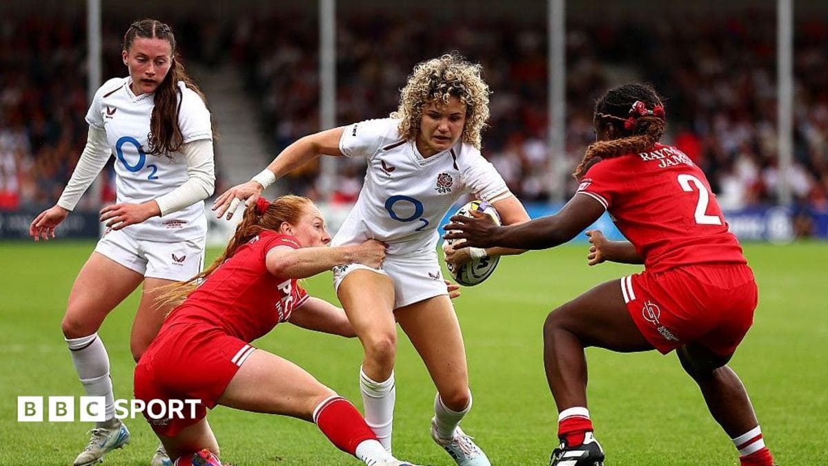 England 26-26 Canada: Red Roses' 39-game winning run ends with thrilling draw