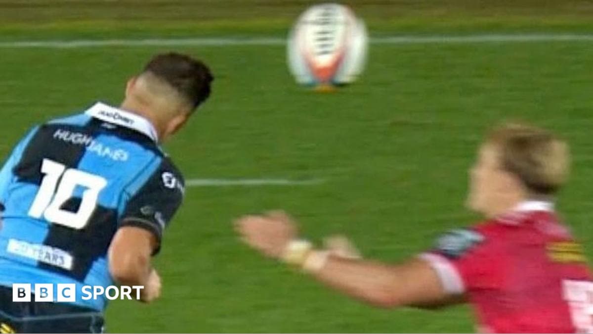 URC: Callum Sheedy 'header' goes viral as Cardiff fly-half admits surprise
