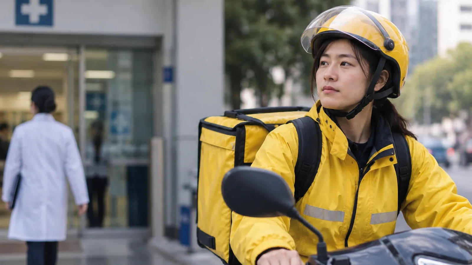 Why a Chinese doctor with a PhD quit her job to become a delivery rider
