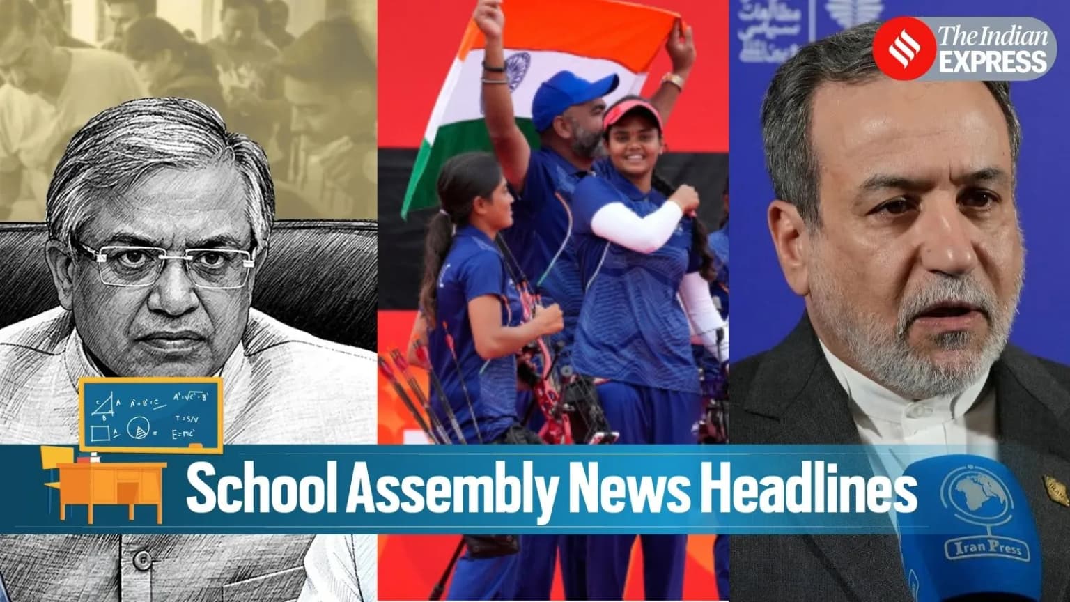 Today News Headlines for School Assembly, October 1, 2026: ECI removes Form 6 changes from finalised states, India bags 60 medals at Asian Games