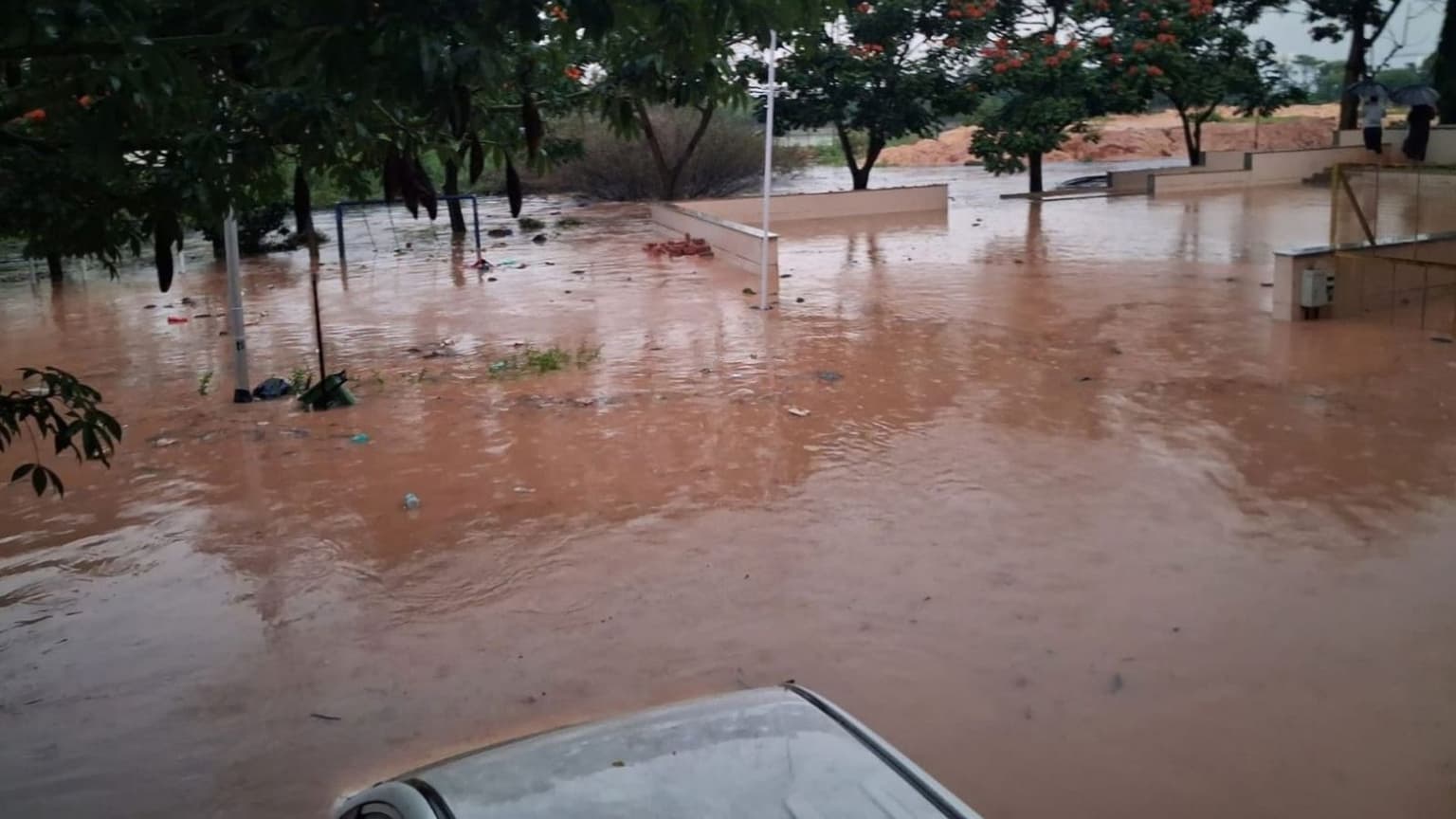 Bengaluru rain: 150-m wall collapses after drain blocked, triggers flooding