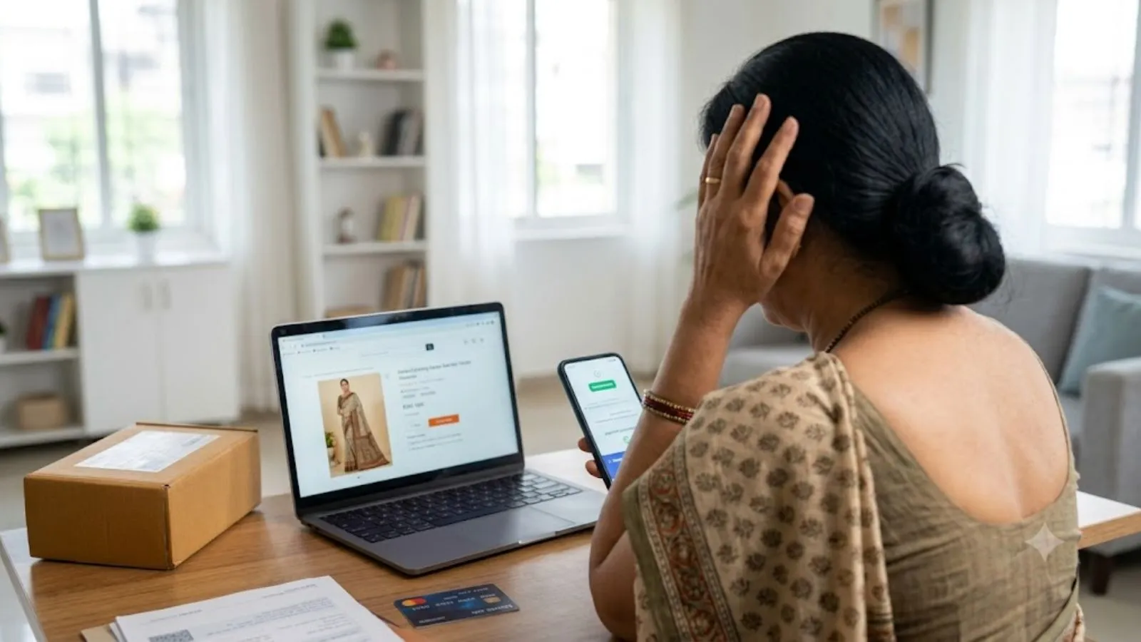Pune woman buys saree online for Rs 1500, loses Rs 1.19 lakh in cyber fraud