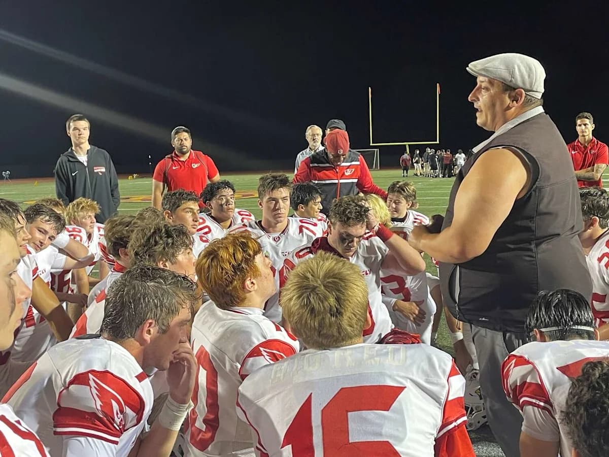 No. 2 Greenwich football pulls away from No. 6 New Britain in Top 10 showdown