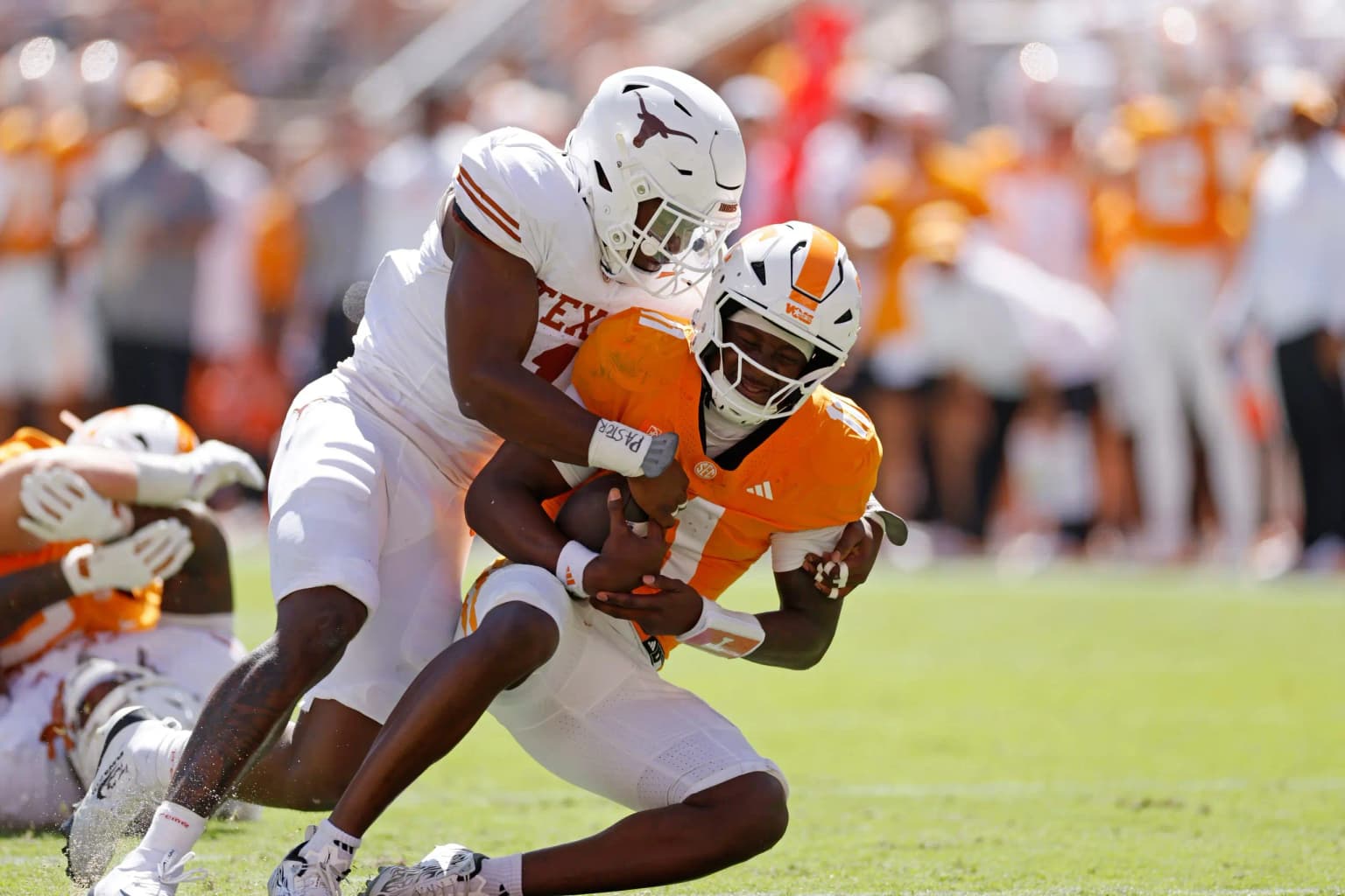 Texas Longhorns Colin Simmons' vulgar sack celebration was inexcusable for a Christian athlete