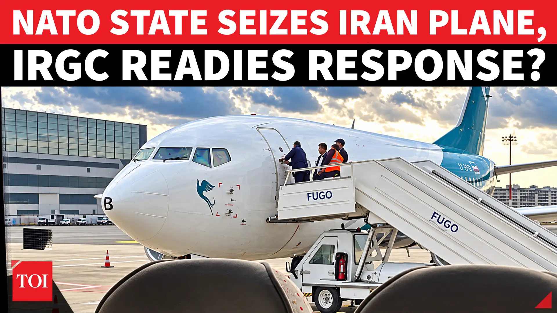 NATO Nation Seizes Iranian Airliner With Passengers Amid Escalation Tensions | Watch
