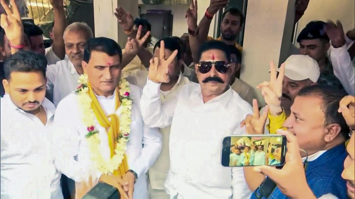Bihar MLC polls: JD(U)’s Anant Singh raises eyebrows by accompanying Jan Suraaj candidate for nomination