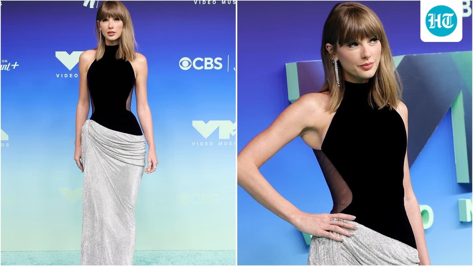 Taylor Swift stuns in black and silver Tamara Ralph gown at 2026 MTV VMAs; fans call it ‘one of her best looks’ | Pics