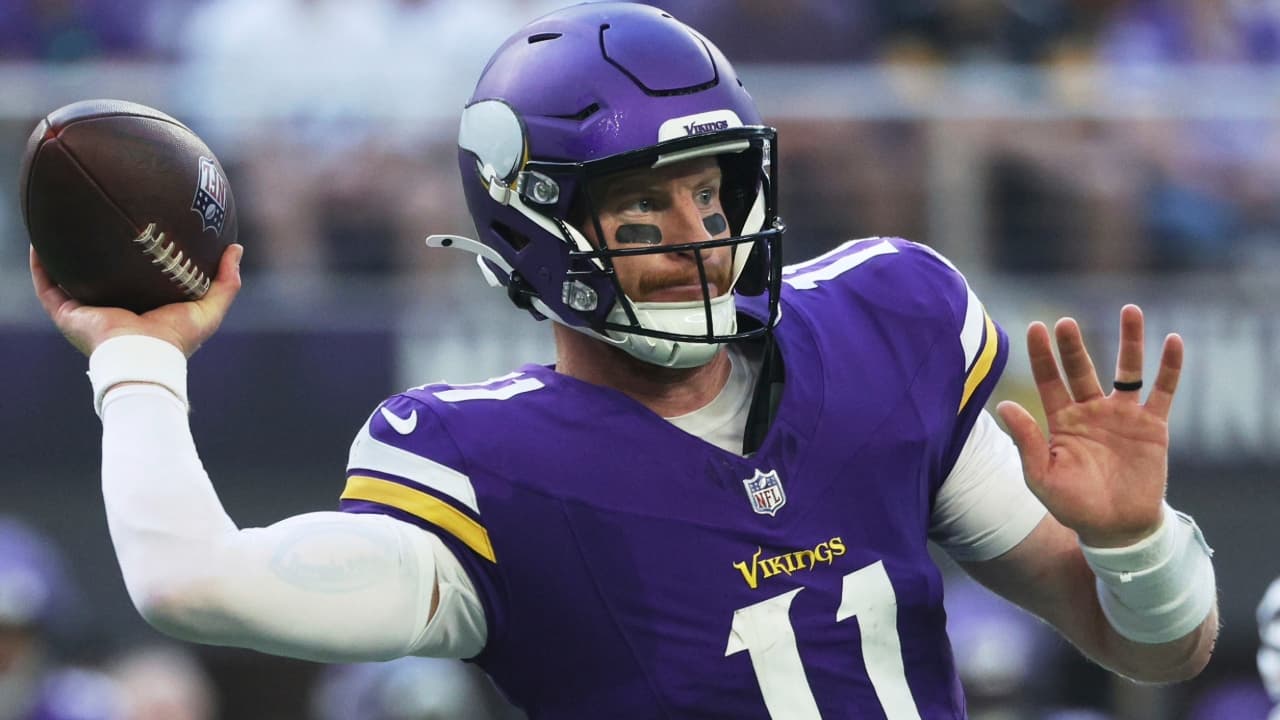 Vikings will start Wentz at QB vs. Bears with Murray still in concussion protocol