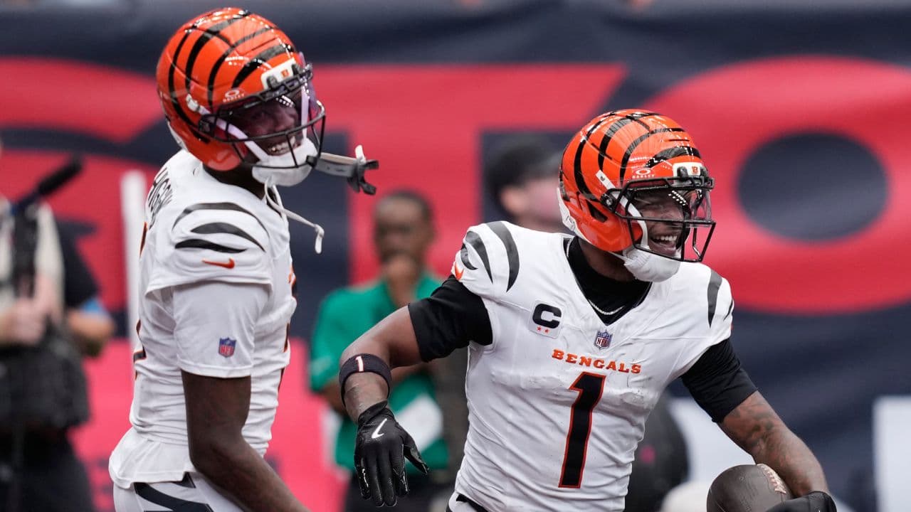 NFL fines Ja’Marr Chase, Tee Higgins for 'people’s elbow' celebration
