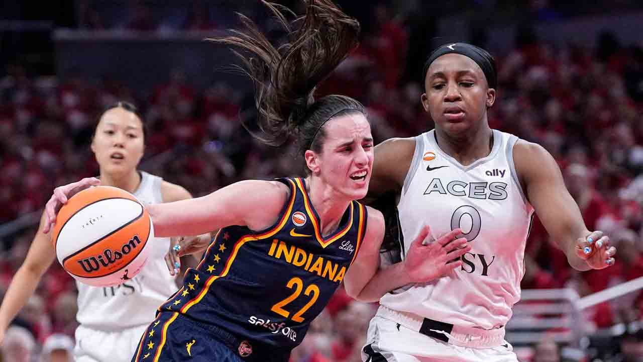 Clark, Mitchell have big games to help Fever even series with win over Aces